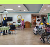 원내산책, 체조, 물리치료 프로그램